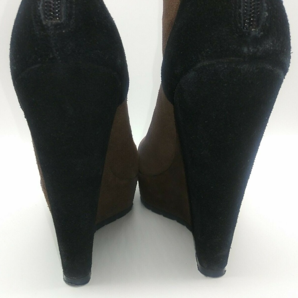 Anthropologie Kelsi Dagger Wedge Ankle Boot 8.5 M - Picture 5 of 8